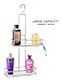 BRIOFOX Shower Caddy, Never Rust 304 Stainless Steel + Durable and Sturdy Large Basket + Shining and Smooth Like Mirrors, Hanging Bathroom Caddy Organizer Storage