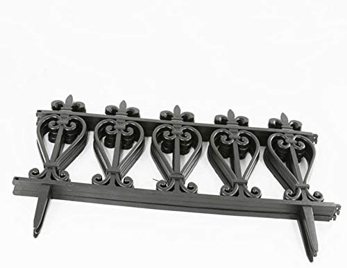 3枚 ガーデンフェンス プラスチック 花壇フェンス 連結可能 ガーデニング 庭 ガーデン 柵 Sloth Gr Jp