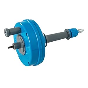 Silverline 987173 buisreinigingsgereedschap voor boormachinelaandrijving, blauw, 34 x 17 cm