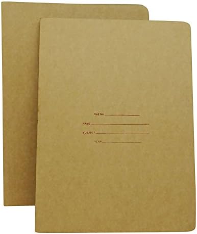 Zebra Clip File Document Folder Recycled A4/ Kraft Paper File Project File Folder - Pack of 2