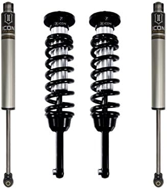 Icon 2.5 Internal Reservoir Coil-over + 2.0 IR Rear Shock Set 09-17 F-150 4WD