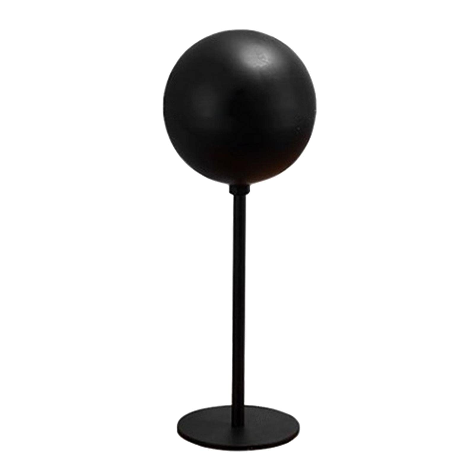 Tongdejing Helmet Stand Holder, Aluminum Wall Mount Hooks Helmet Rack & Countertop Helmet Storage Display Rack | 180 Degree Rotation, Space Saving Helmet Hat Rack(size:Countertop)