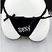 Huitao 1 piece New Women Sexy Lingerie G-strings Lace sexy thongs Fashion Sexy Bikini Black
