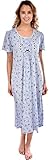 Patricia Women's Knit Cotton Floral Short Sleeve Nightgown PJ