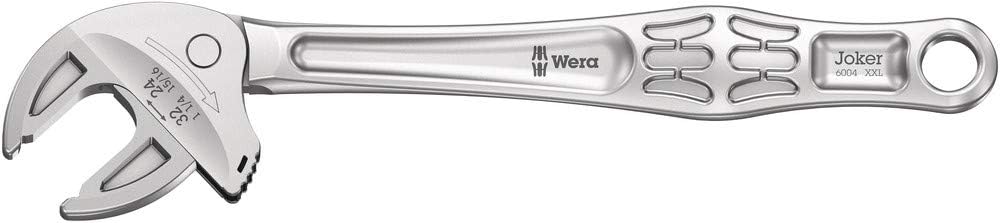 Wera 05020102001 6004 Joker XXL Self-Setting Spanner 24-32 mm 15/16-1 1/4