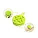 Apprize Ultra-Soft Silicone Back Scrubber Shower Bath Body Brush with a Long Handle, 100% BPA-Free, Hypoallergenic, Eco-Friendly, Green