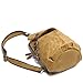 AOTIAN Unisex Sling Backpack Waxed Canvas Crossbody Bag Daypack 10 Liters, Height 14.5 Inches
