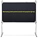 Visual Apex Projector Screen 132HD Portable Indoor/Outdoor Movie Theater Fast-Folding Projector Screen with Stand Legs and Carry Bag HD4K 16:9 Format
