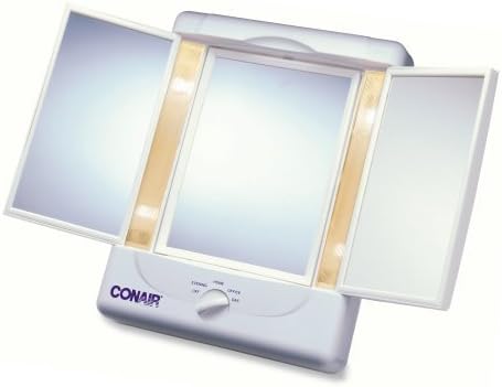 Conair Conair Home Vanity Collection 3 Panel Lighted Makeup Mirror