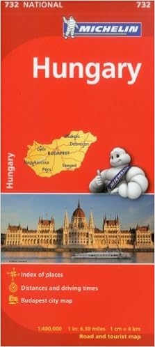 Michelin Hungary Map 732 (Maps/Country (Michelin))