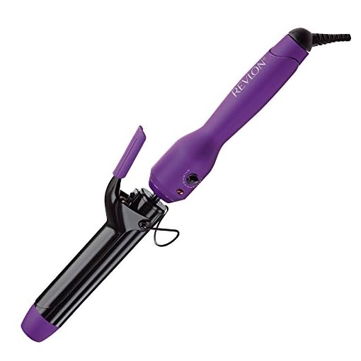 Revlon Salon Long Lasting Loose Curls Curling Iron, 1-1/4"
