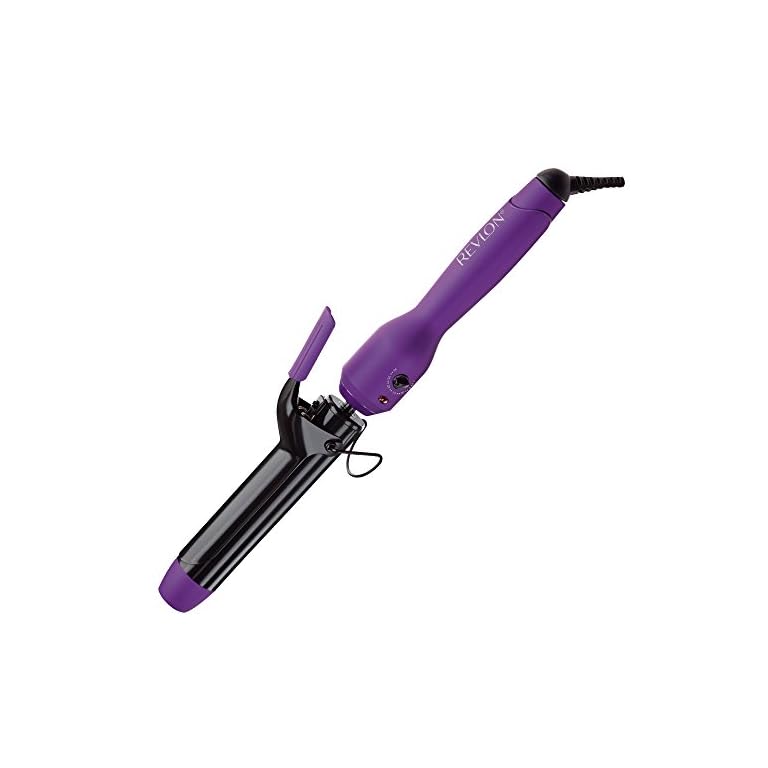 Revlon Salon Long Lasting Loose Curls Curling Iron, 1-1/4"
