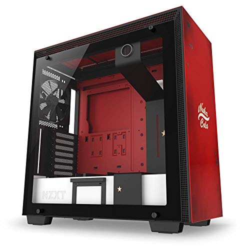 NZXT H700 Nuka Cola Limited Edition Mid Tower Computer Case Red/Black (CA-H700B-NC)
