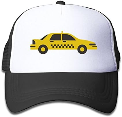 Storm Town Hats For Kids Youth Sport Caps New York Taxi Cab Baseball Cap Adjustable Mesh Hat For Children Black