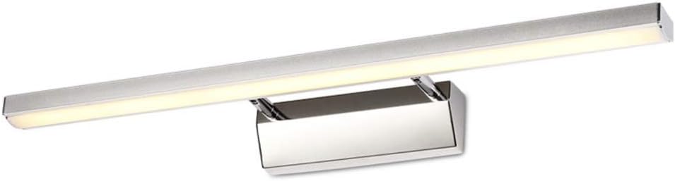 JFFFFWI Luz de Espejo LED a Prueba de Humedad, luz de Pared con Acabado