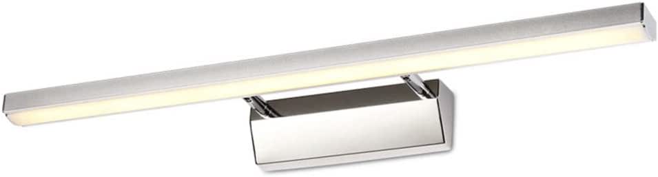JFFFFWI Luz de Espejo LED a Prueba de Humedad, luz de Pared con Acabado