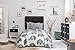 Chital Unisex Twin Bed Sheets | 4 Pc Gender Neutral Kids Bedding Set | Baby Elephant Print | 1 Flat & 1 Fitted Sheet, 2 Pillow Cases | Durable Super-Soft, Double-Brushed Microfiber | 15” Deep