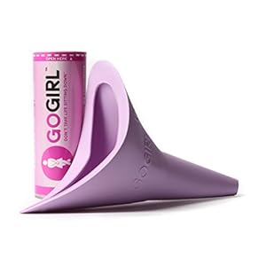 GoGirl Female Urination Device (FUD) – #1 FUD Made in The USA. Pee Standing Up! Portable Female Urinal for Women, Soft…