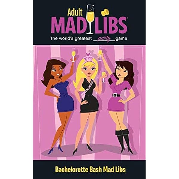 Amazon Com Bachelorette Bash Adult Mad Libs Price Roger Stern Leonard Books