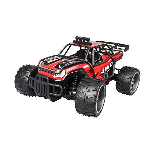 RC Car,Remote Control Car,Stunt Car Toy, X Power s-009 1:16 25km/h 2.4G RC Off Road Monster Truck 4WD Double Battery High Power Racing Truck for All Adults and Kids (Red) - Thumbnail 2