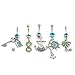 Vcmart 5pcs Belly Button Rings Body Jewelry Piercing Wholesale