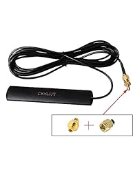 CHHLIUT Antena WiFi 2.4G SMA Ventana Macho 3dBi Antena Omni-Directional Señal Amplificador WLAN Router Antenas Booster