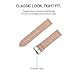 AKOPUGA Compatible with Galaxy Gear S2 Watch Bands 20mm/42mm Shiny Leather Strap Glitter Sparkling Wristband for Samsung Galaxy Watch 42mm/S2 Classic Smartwatch/SM-R810/SM-R815(Rose Gold 20mm/42mm)