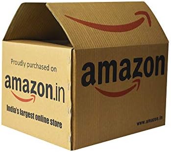 Bungbee Amazon.in branded Corrugated Box 12 x 10 x 8 inch 3 Ply, Large Carton box for Packing, Packaging, Shipping, Storing, Moving - Pack of 50