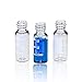 Autosampler Vial, Clear Chromatography Lab Vial, HPLC LC GC 1.5 ml Wide Opening Short Screw-Thread Sample Vial with Write-on Spot, Clear, 12x32 mm, 8-425 Top Type, 100 pcs/pk by ALWSCI