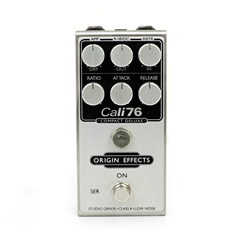 Origin Effects Cali76 Compact Deluxe, Red Invert, Silver Knobs 재팬박스