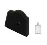 Harbot 537143101 Air Filter with Fuel Filter for Husqvarna 322C 322L 323L 323R 325CX 325LX 325RJX 325RX 326C 326L 326LX 326L 326LDX 326RX String Trimmer