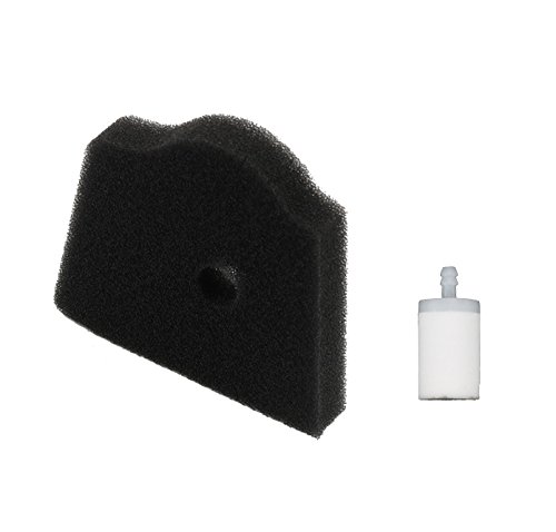 Harbot 537143101 Air Filter with Fuel Filter for Husqvarna 322C 322L 323L 323R 325CX 325LX 325RJX 325RX 326C 326L 326LX 326L 326LDX 326RX String Trimmer