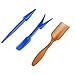 14Pcs Mini Garden Tools Set,Succulent Transplanting Miniature Fairy Garden Planting Gardening Hand Tools Set Include Pruner, Mini Rake, transplanters etc(Color Random)thumb 1