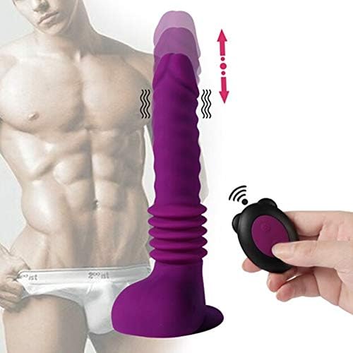 Minxdmos Rabbit Dìdlõ for Women Self Pleasure 6 Thrusting and Vibration Modes Natural Silicone Wand for Women Relax