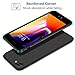 VANMASS iPhone 7/8 Case Matte Finish Flexible Soft Gel TPU Sleek Cover Shell with Thin Slim Fit and Apple Original Natural Touch for Apple iPhone 7, iPhone 8 - Black