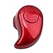 Hot Sale! Mini Earphone,JDgoods S530P In-Ear Mini Wireless Bluetooth Stereo Headset Headphone Earphone Earpiece (Red)