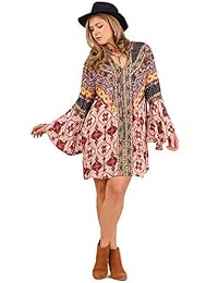 Umgee - Vestido para mujer, diseño de trompeta