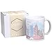 Vastigo 11 Oz. Ceramic Mug with Top Cities in America | Full-Color Sublimated Design | Comes in Gift Box (Chicago)