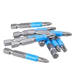 Yakamoz 10Pcs Phillips Bits #2 Magnetic Screwdriver