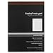 Levenger Freeleaf Annotation Ruled Writing Pads Lined Notepad, Compatible with Cornell Note-Taking System, Pack of 5, White, Letter