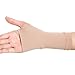 Spotbrace Medical Wrist Hand Support, 1 Pair Elastic Thin Palm Brace, Pain Relief Compression Sleeves for Wrist Swelling, Soreness, Loosing and Sprained Men Women(Nude)-Fit Both Hands-L