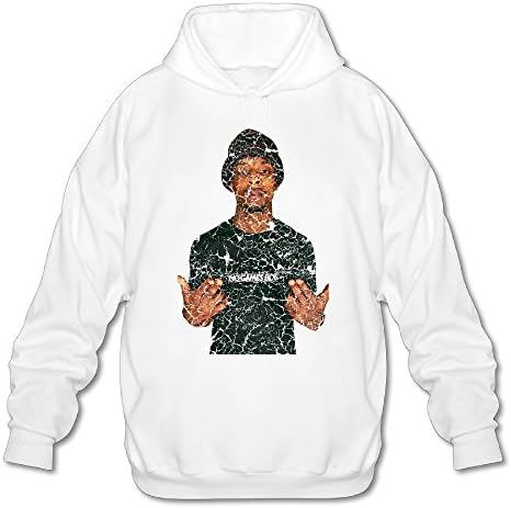 21 SAVAGE Hip-hop Artist Red Opps Mens Hooded Sweatshirt