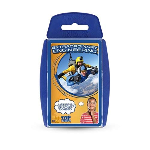 Extraordinary Engineering Top Trumps STEM Card Game