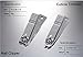 World No. 1. Three Seven (777) Travel Manicure Grooming Kit Nail Clipper Set (8 PCs, TS-377BVC), MADE IN KOREA, SINCE 1975.