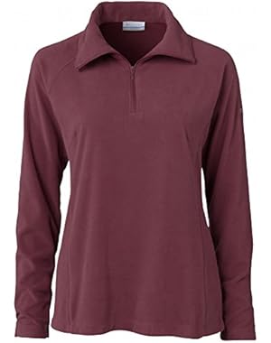 Ladies Glacial 1/4 Zip Fleece Jacket Brown Xs