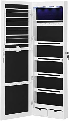 YOKUKINA Jewelry Cabinet Armoire