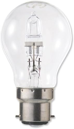 Stearn Electric Light Bulb Energy-saving Halogen Bayonet Fitting 70W Clear Ref 70BCCLRGLS