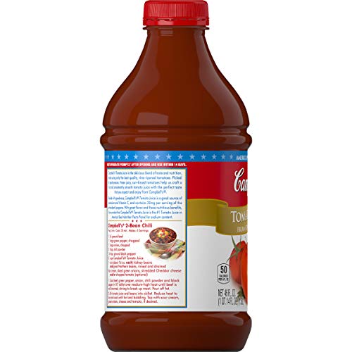 CAMPBELL’S TOMATO JUICE, 46 OZ.