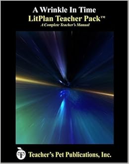 Amazon Com A Wrinkle In Time Litplan A Novel Unit Teacher Guide With Daily Lesson Plans Litplans On Cd 9781583370780 Mary B Collins Books