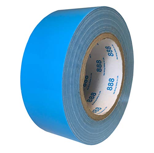 MG888 Light Blue Duct Tape 1.88 Inches x 60 Yards, Duct Tape for Crafts, DIY, Repairs, Indoor Outdoor Use, Book Repair, Must Have Garage Tool